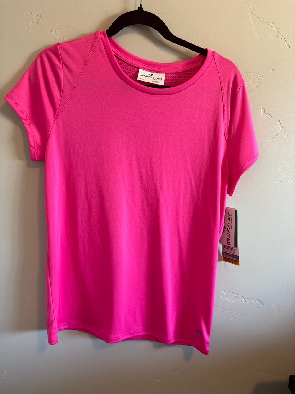 Grand Slam Performance pink top. NWT
